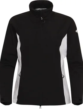 Regenjacke Siwa, 2-Way Stretch, schwarz l - Cross - FashionsVida