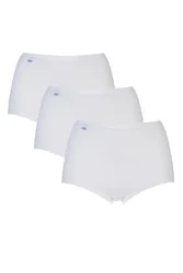Pack White Basic Maxi Briefs Ladies 16 Ladies - - White - Size: UK 16