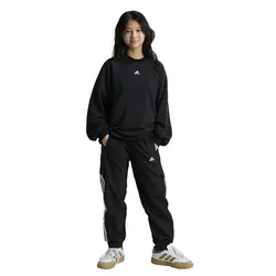 Pantaloni Cargo Street Jam Woven Cutted Black / White 7-8 Anni