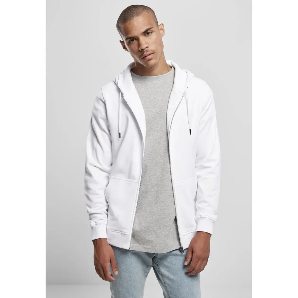 Sweat-shirt à Zip Basic Terry Black 2XL - Urban classics - FashionsVida