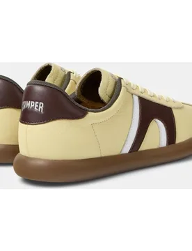 Zapatillas de mujer Pelotas Soller de piel - Camper - FashionsVida
