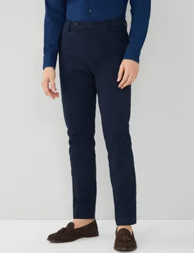 Slim Fit Pure Cotton Chinos Navy male - Hackett - FashionsVida