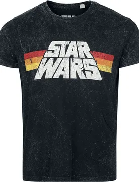 Disney T-Shirt - Vintage - S bis 4XL - für Männer - Größe XXL - grau - EMP exklusives Merchandise! - Männer - male - Star Wars - FashionsVida