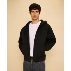 Sudadera con cremallera boxy fit de hombre