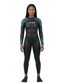 Apex Flex Woman Long Sleeve Neoprene Wetsuit Blue Flex L Women - Orca - FashionsVida