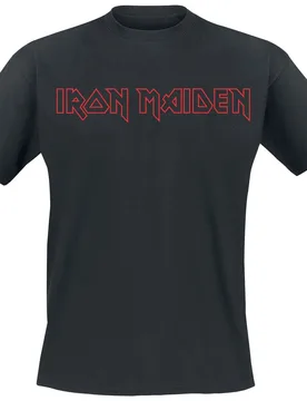 T-Shirt - Revised Logo - S bis 5XL - für Männer - Größe 4XL - schwarz - EMP exklusives Merchandise! - Männer - male - Iron Maiden - FashionsVida