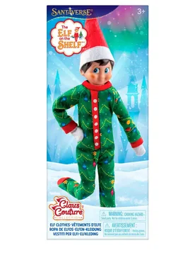 Pyjama à Manches Longues The Elf On The Shelf Multicolor One Size unisex - Cefa Toys - FashionsVida