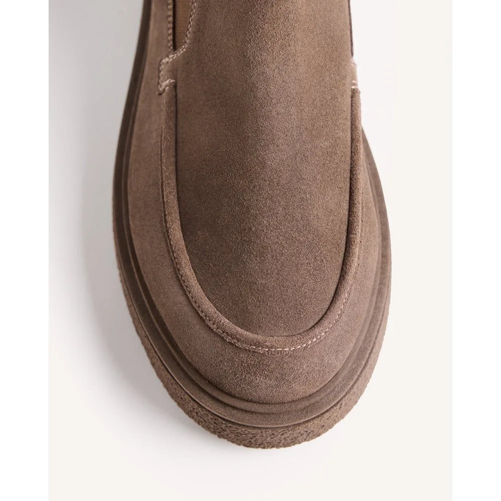 Botas básicas de mujer de piel con cierre de cremallera lateral - Gioseppo - FashionsVida