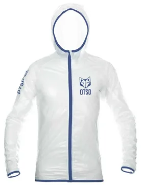 Giacca Waterproof Ultra Light White / Royal Blue XS - OTSO - FashionsVida