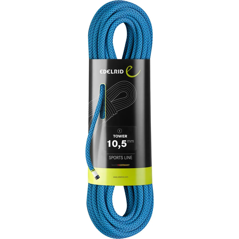 Tower 105 mm 40 m cuerda escalada Azul (UNICA) - Edelrid - FashionsVida