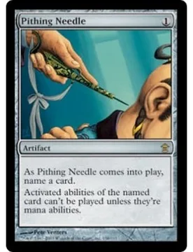 Pithing Needle (foil) Saviors of Kamigawa - Magic: The Gathering - FashionsVida