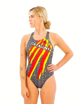 Catalonia Pro Resist Swimsuit Black S Women - TURBO - FashionsVida