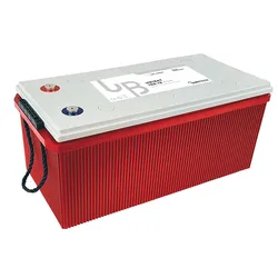 Agm Battery 220ah Red / Grey One Size unisex