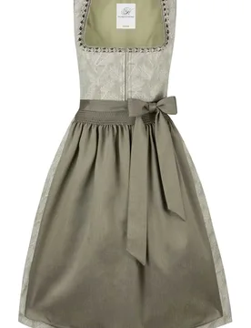 Dirndl Sophie (salbei, Gr. 50) von Heimatgwand für Damen, 100% Baumwolle - Stockerpoint - FashionsVida