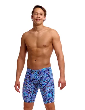 Fts003 Jammer Blue Bits XL Men - Funky Trunks - FashionsVida