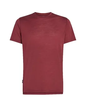 Herren Unterziehshirt Sphere III 125 Cool-Lite dunkelrot M M - Icebreaker - FashionsVida