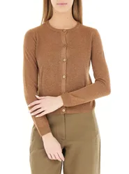 Cardigan con lurex BRONZO M