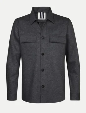 PROFUOMO Knitted Overshirt B S - Profuomo - FashionsVida