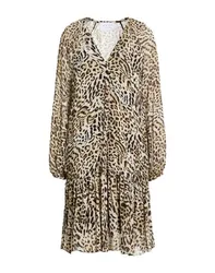 Vestido midi Mujer Beige 34,36,38,40,44 Mujer