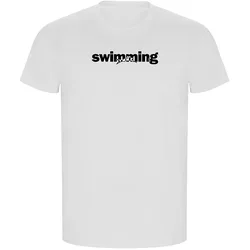 Word Swimming Eco Short Sleeve T-shirt White 3XL Men