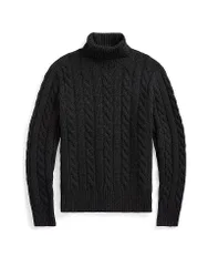 Pull à col roulé gris S
