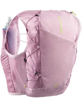 Sac de trail/running - Active Skin 12 Set W Dawn Pink/Dusky Orchid - Taille S - Rose - Salomon - FashionsVida
