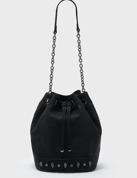 Gothic Umhängetasche - Death Wish Bucket Bag - für Damen - schwarz - Frauen - female - Killstar - FashionsVida