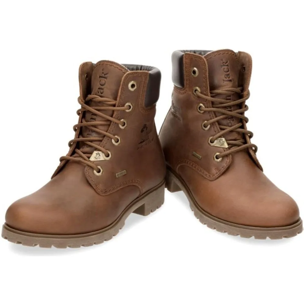 Botas militares en piel con forro de goretex - Panama Jack - FashionsVida