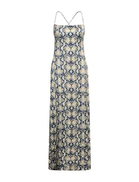 Maxi-Kleid Damen Pastellgelb 40 Damen - Ganni - FashionsVida
