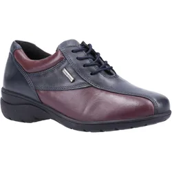 Womens Salford 2 Lace Ladies Shoes - Navy - Size Uk 5