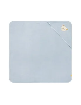 Toalla de baño con capucha azul claro - Steiff - FashionsVida