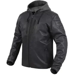 Giubbotto Moto Pelle IMPALA Nero taglia 3XL