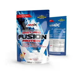 Proteine Del Siero Del Latte Isolate Fusion Fragola 500g Blue