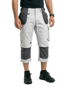 Pantalon 3/4 Unique 14349 Hanging Pockets White / Dark Anthracite 54 - MASCOT - FashionsVida