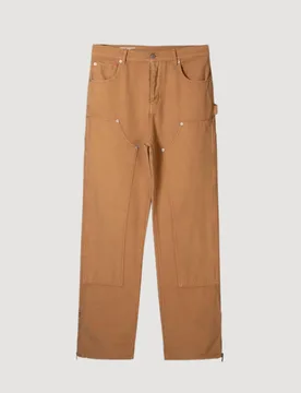 Double Knee Work Pants - GARMENT WORKSHOP - FashionsVida