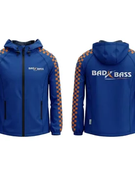 Bad Bass Logo Jacket Blue M Men - Bad Bass - FashionsVida