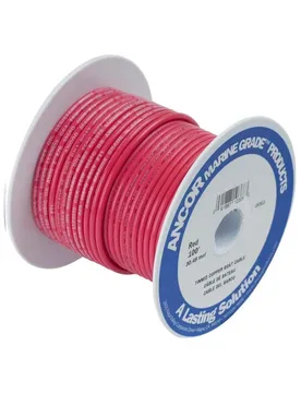Tinned Wire 150 M Red 2 mm2 unisex - Ancor - FashionsVida