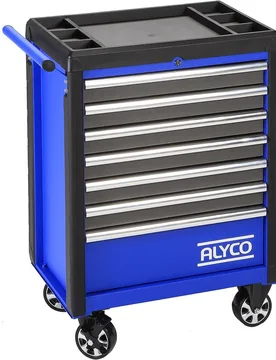 Carro Metálico De 7 Cajones Antivuelco - Alyco - FashionsVida