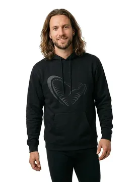 Savage Gear Jaw Hoodie Black S Men - Savage Gear - FashionsVida