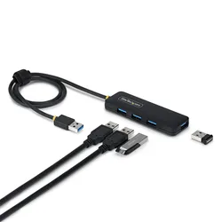 Hub Usb-a 4-port 5gbps Black One Size unisex