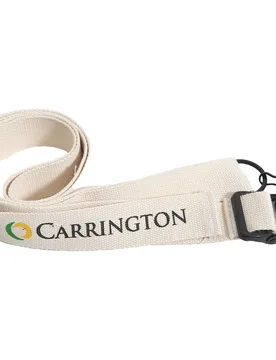 Tennis Net Centre Cotton Strap White One Size - Carrington - FashionsVida