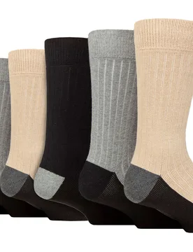 Wildfeet 6 Pack Mens Boot Socks - Wildfeet - FashionsVida