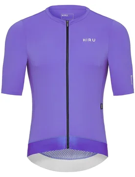 Maglia A Maniche Corte Advanced Purple - Hiru - FashionsVida