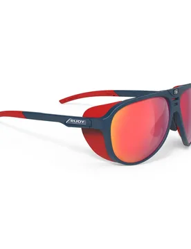 Rudy Project Occhiali Da Sole Stardash Blue Navy Matte / Red - Pro-Ject - FashionsVida