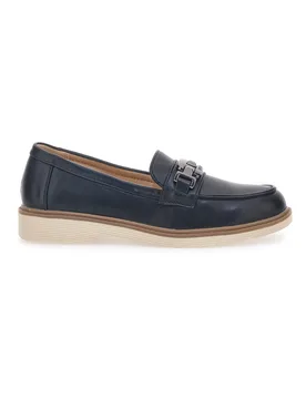 Mocassino Nero con Morsetto 526823 38 - LE HAVRE PARIS - FashionsVida