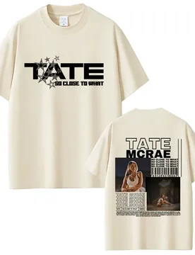 Tate Mcrae Album So Close To What T-shirt Miss Possessive 2025 World Tour T Shirts Men Women Fashion Casual Oversized T-shirts - Aliexpress - FashionsVida