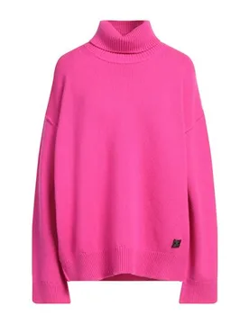 Rollkragenpullover Damen Fuchsia M,S,XS Damen - Dsquared2 - FashionsVida