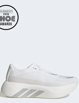Scarpe da running HYPERBOOST EDGE 40 Cloud White / Silver Metallic / Zero Metalic - Adidas - FashionsVida