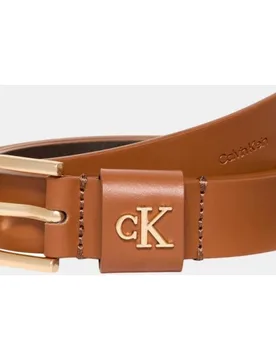 Cinturón de piel de 25mm - Calvin Klein - FashionsVida