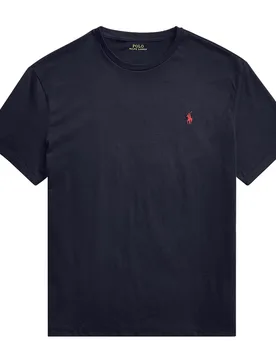 Polo Classic Fit Jersey Crewneck Tee Navy Blue XL Herren - Ralph Lauren - FashionsVida
